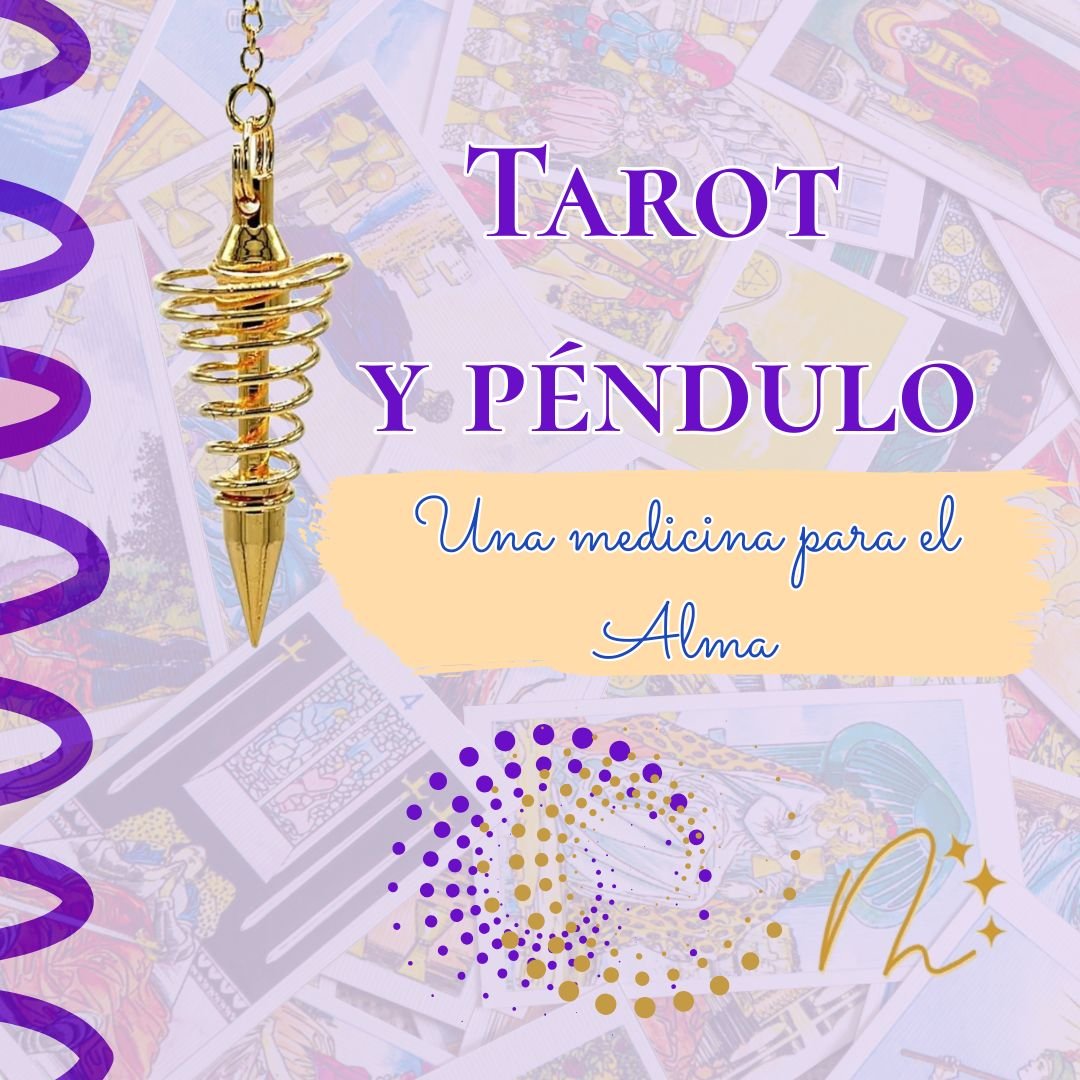 Imagen de mi curso sobre el Tarot y Péndulo